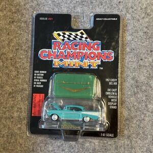 Racing Champions 1957 Chevy Bel Air Teal Blue Mint Edition - NIP